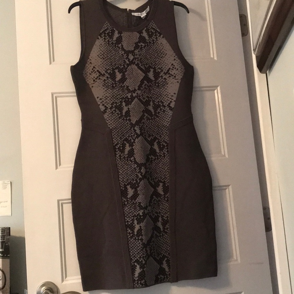 Designer Snake skin, stretchy dress!